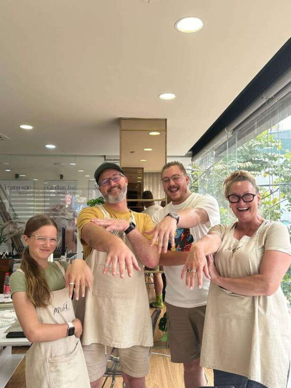 hanoi-vietnam-gemstone-silver-clay-ring-workshop