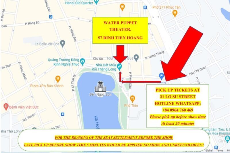 Hanoi: Water Puppet Show Ticket with Hotel Delivery Add-On - The Sum Up