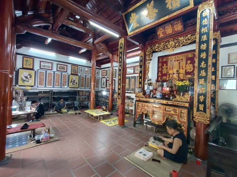 Hanois Heritage: Nom Ancient Village and Dong Ho Folk Art - Key Points