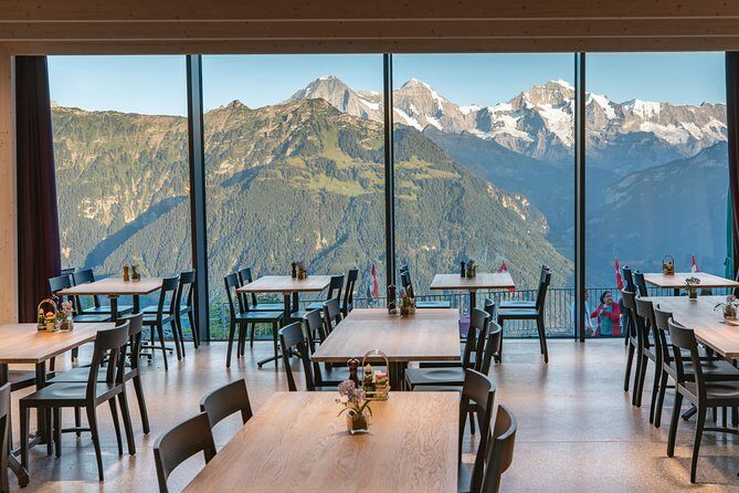 Harder Kulm - Top of Interlaken - Cable Car Ticket - Dining with a View