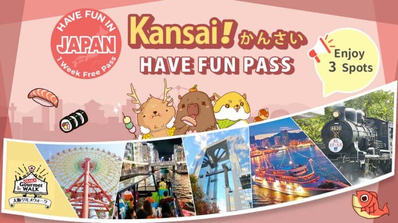 Have Fun in Kansai Premium Pass - Optional entry to USJ - Key Points