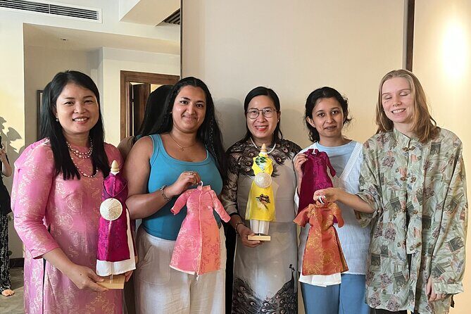 HCM city: Vietnamese traditional custom-Áo dài mini size workshop - Key Points