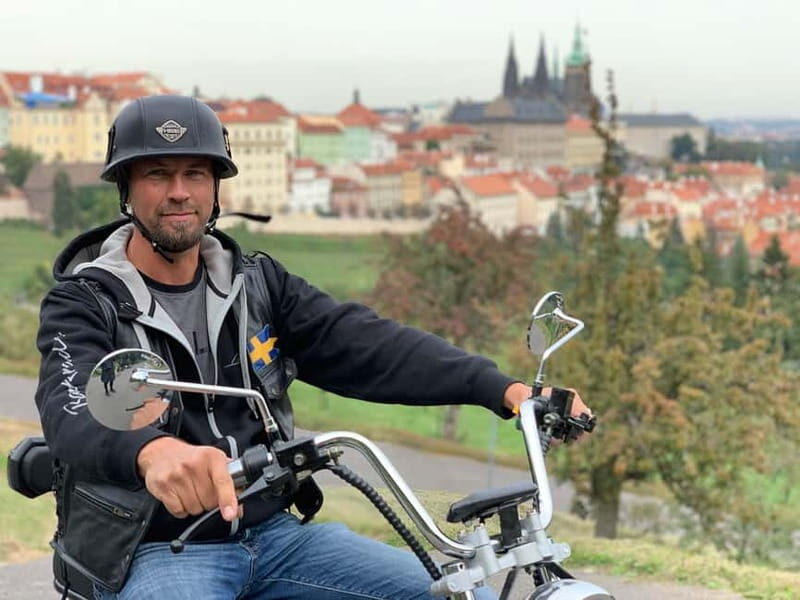 Heart of Prague tour on Tricycle electric scooter - Exploring the Prague Experience on an Electric Trike