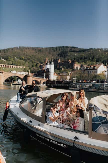 Heidelberg: Boat ride Heidelberg private boat with captain 3.5 hours for up to 12 guests - The Itinerary and Experience Breakdown
