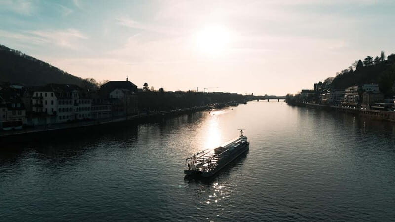 Heidelberg: Green City Tour with the Neckarsonne solar ship - The Experience of the Green City Tour
