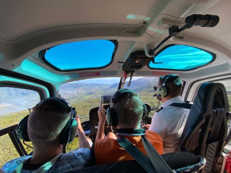 Helicopter flight over Reunion's volcanoes and cirques from St Pierre - What Does the Experience Feel Like?