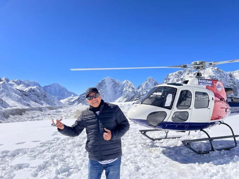 Helicopter Landing at Everest Base Camp, Kalapather - Transportation and Cost-Value Analysis