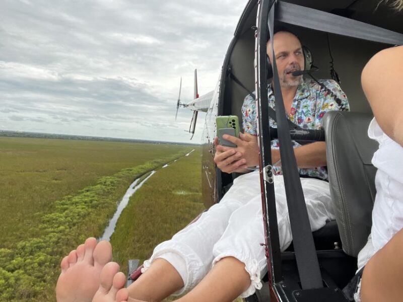 Helicopter: Lauderdale-Hard Rock Guitar-Miami Beach - Key Points
