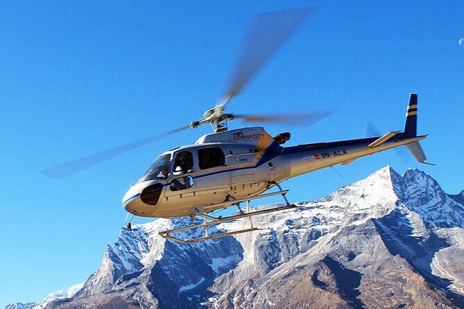 Helicopter pick up from Lobuche to Kathmandu - An In-Depth Look at the Helicopter Transfer Experience