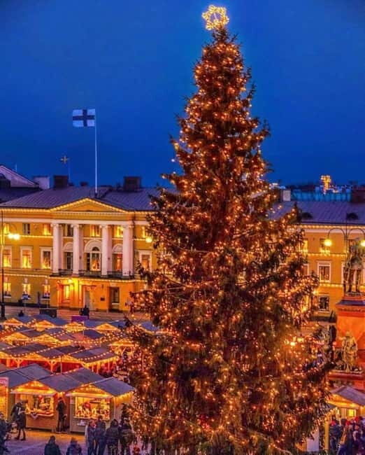 Helsinki: Christmas Walking Tour with Market Visit - Key Points