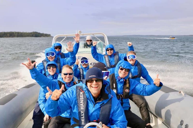 Helsinki: Private RIB Boat Cruise with Snacks and Drinks - An Exciting Way to See Helsinki’s Archipelago