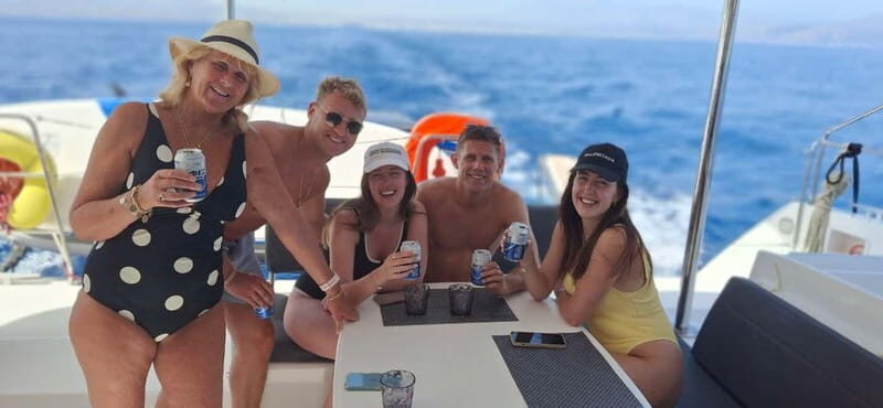 Heraklion: Dia Sunset Catamaran Cruise with Prosecco&Snacks - The Sum Up