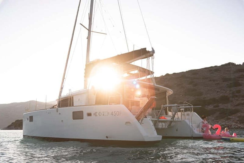 Heraklion Luxury Catamaran to Dia Chef Dinner, Bar & Sunset - The Value of the Experience