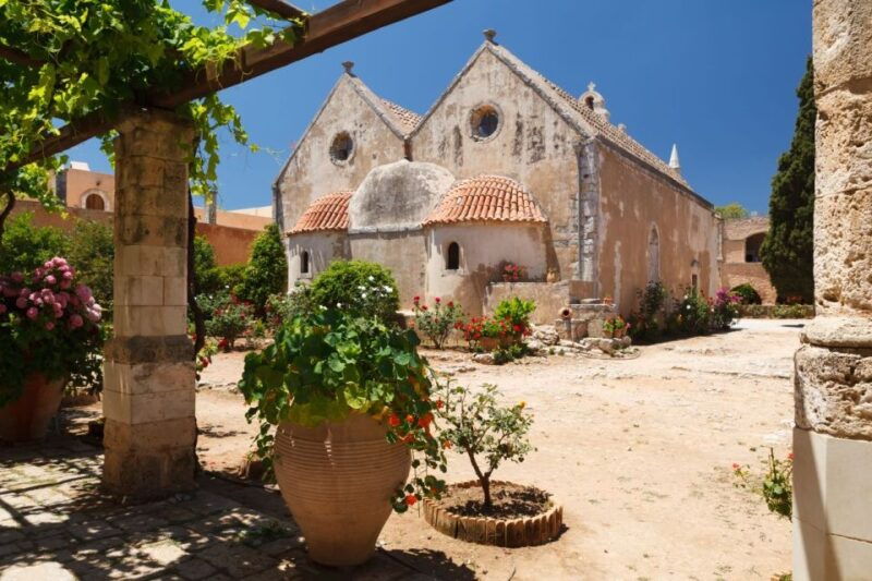 heraklion-private-tour-to-arkadi-and-rethymnon-with-minivan