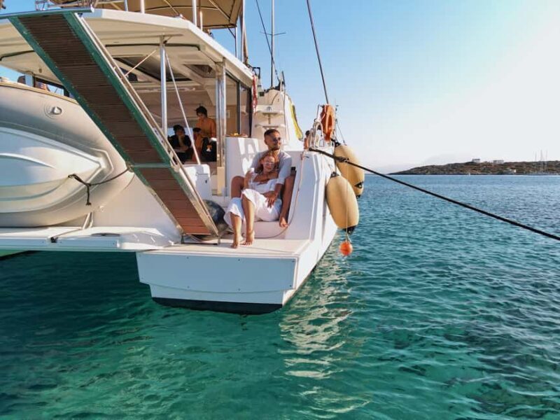 Heraklion: Sunset Catamaran to Dia with Prosecco & Snacks - An In-Depth Look at the Experience