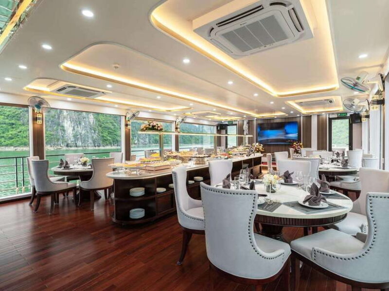 Hercules Ha Long Bay New Cruise From Hanoi With Limousine - Exploring Sung Sot Cave: The Largest of Them All