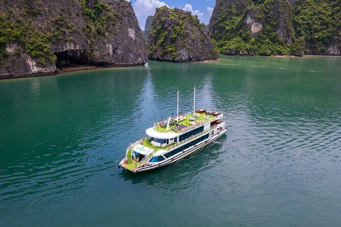 Heritage Luxury Day Cruise 6 Hours Explore Halong Bay FROM Harbor - Key Points