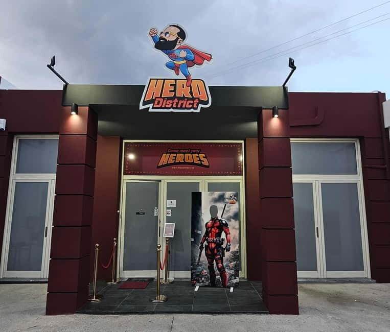 Hero District: A museum dedicated to super heroes in Syros! - What Is Hero District in Syros?