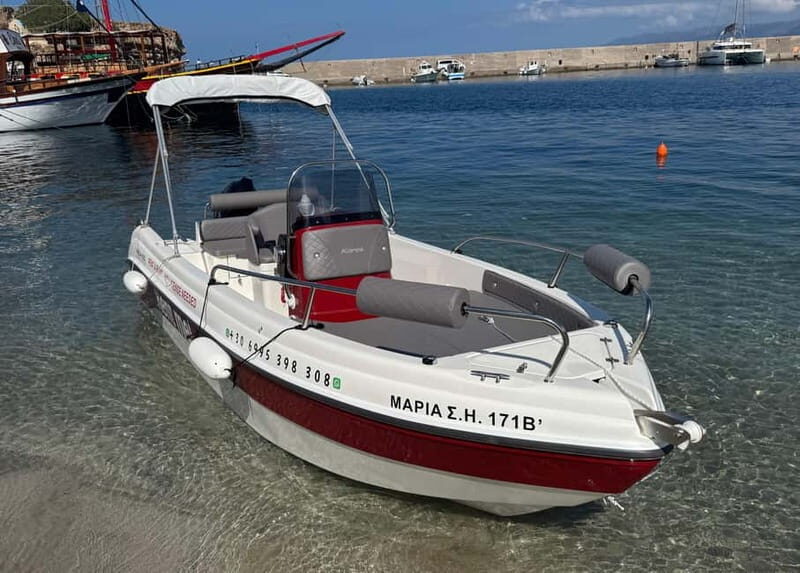 Hersonissos: Rent a Boat - No License Needed - Frequently Asked Questions