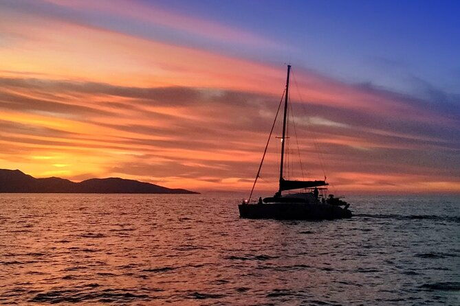 hersonissos-sunset-catamaran-cruise-with-snacks-and-drinks