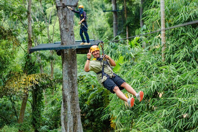 High Flying Zipline and Off Road ATV Adventure in Phuket - A Well-Balanced Adventure for Many