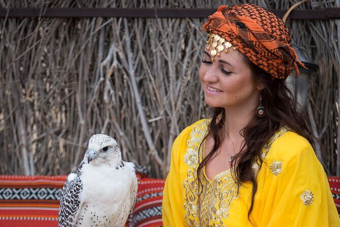 High Red Dunes with Camel Ride, Sandboarding, Falcon Show and VIP BBQ Dinner - What’s Included and What’s Not