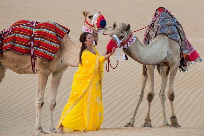 High Red Dunes with Camel Ride, Sandboarding, Falcon Show and VIP BBQ Dinner - FAQ