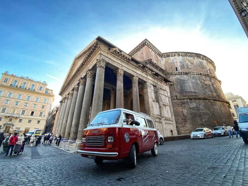Highlights of Rome and Aperitif in a Fiat Vintage Van - Authentic Experiences Charged with History and Flavour
