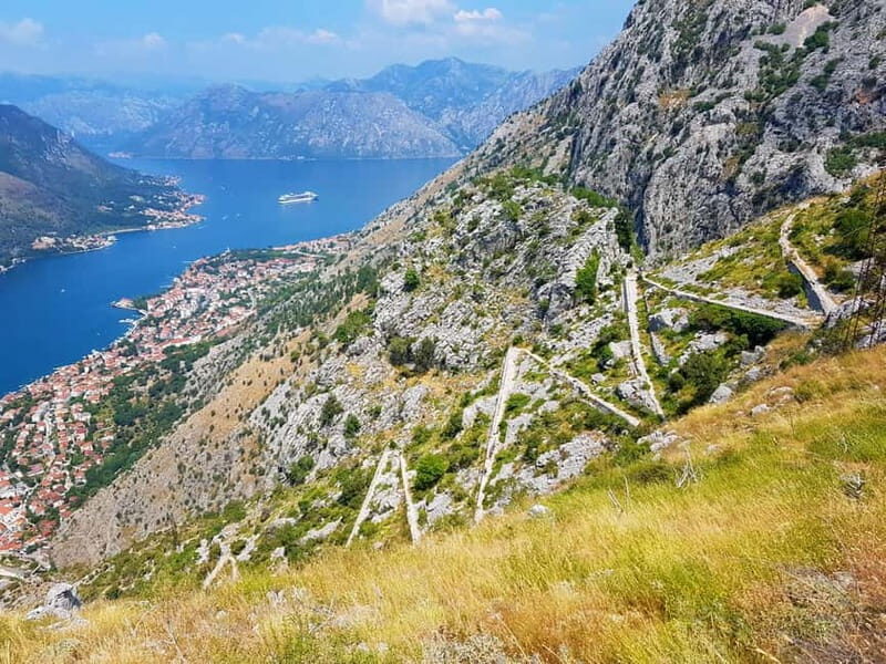 Hiking downhill Krstac to Kotor, visit San Giovanni fortress - Navigating the Hike: What to Expect 