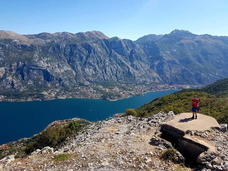 Hiking Vrmac peninsula with panoramic view on Kotor bay - The History and Hidden Gems: Fort Vrmac and Beyond