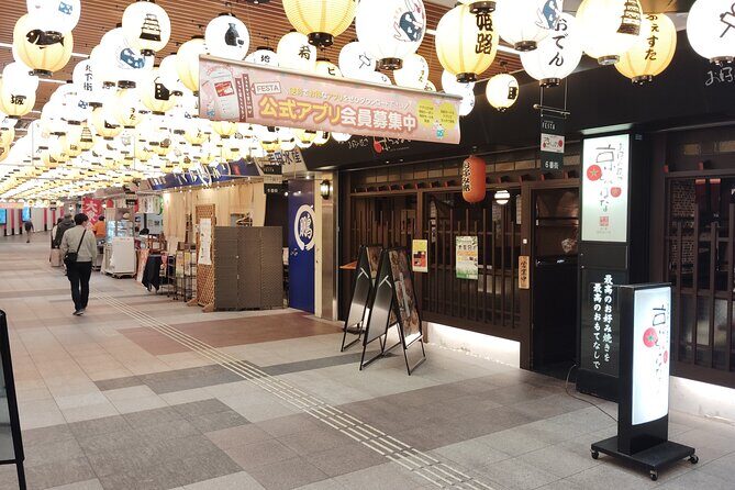 Himeji: Nightlife Tour with Local Guide and Food - Key Points