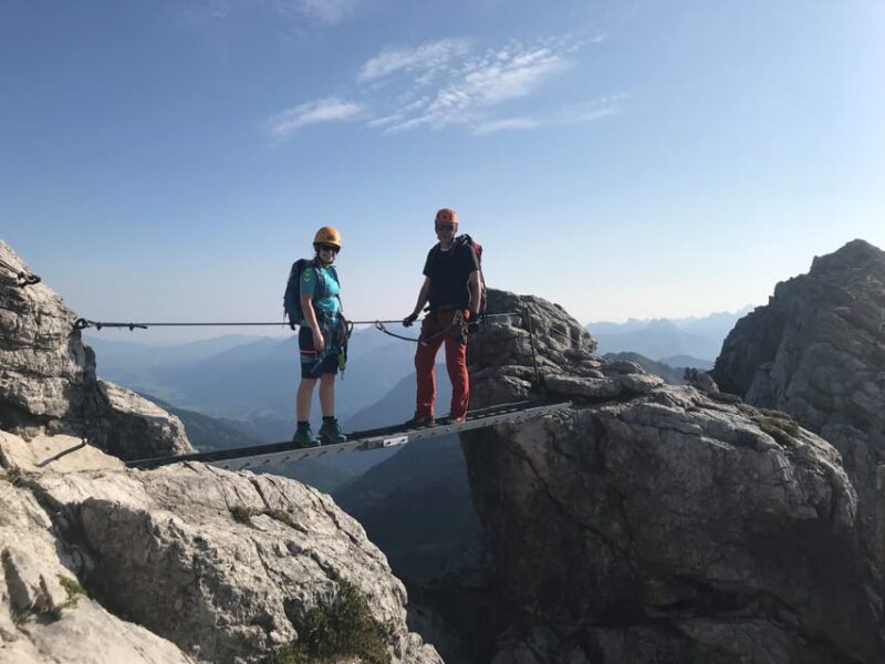 Hindelanger via ferrata private tour - The Views and Atmosphere