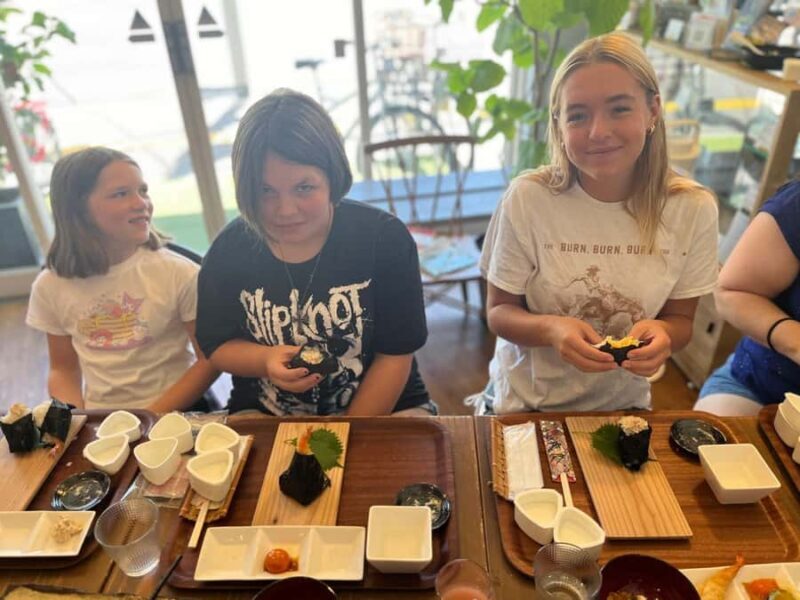 Hiroshima: Onigiri and Miso Soup and Matcha Cooking Class - Key Points