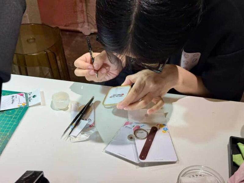 Ho Chi Minh City: Mini-You Keychain Workshop - The Experience from a Practical Perspective
