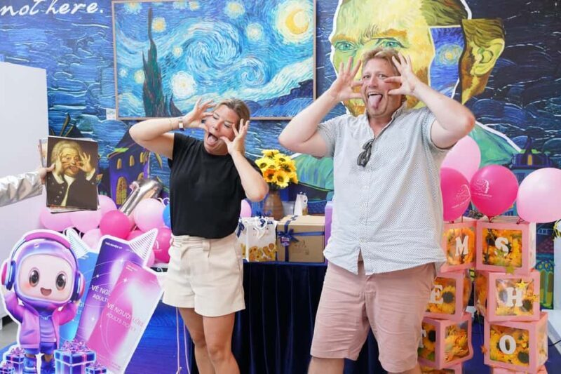 Ho Chi Minh City: Van Gogh Art Experience & Riverside Café - Riverside Café: A Peaceful Escape