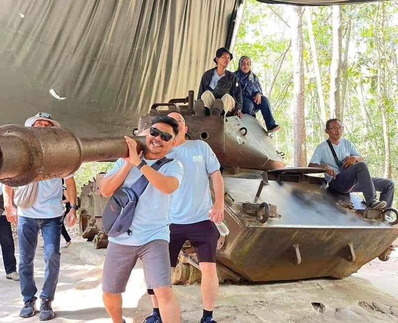 Ho Chi Minh: Cu Chi Tunnels and AK-47 Shooting- MAX 11people - A Deep Dive into the Cu Chi Tunnels Tour