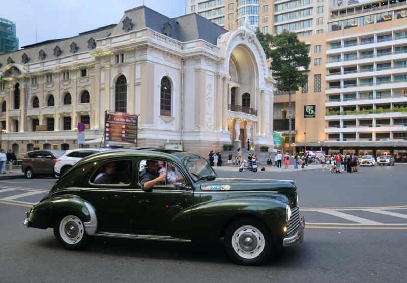 Ho Chi Minh: Vintage Retro Ride Private Saigon Night Tour - Key Points
