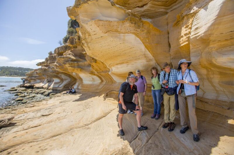 Hobart: Maria Island National Park Active Full-Day Tour - Painted Cliffs: Surreal, Colorful Formations