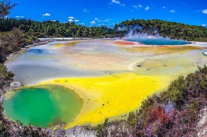 Hobbiton & Rotorua including Wai-O-Tapu - Small Group Tour from Auckland - Wai-O-Tapu Thermal Wonderland: Surreal Geothermal Features