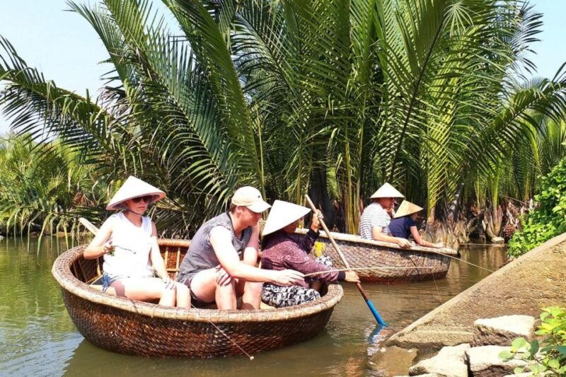hoi-an-bamboo-basket-boat-ride-in-water-coconut-forest