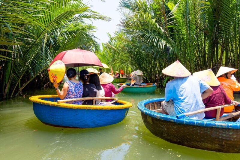 hoi-an-basket-boat-tour-includes-transfer-a-fresh-coconut