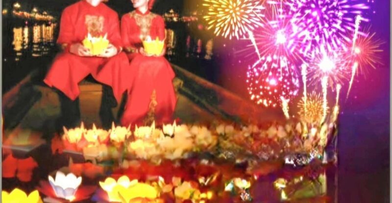 Hoi An Boat Lantern With Release Flower Hoai River At Night - Introduction