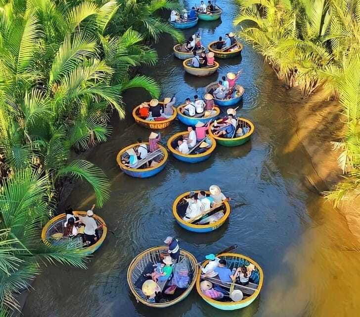 hoi-an-cam-thanh-tour-on-a-traditional-bamboo-basket-boat