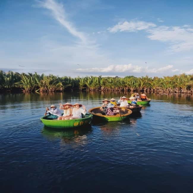 Hoi An: Coconut Basket Boat Riding With Two-way Transfers - FAQ