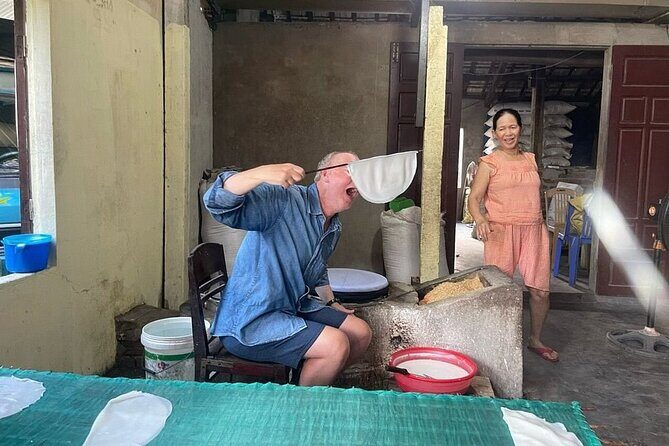 Hoi An Cycling Fishing net Rice Wine and Noodle Making for Lunch - An In-Depth Look at the Tour Experience