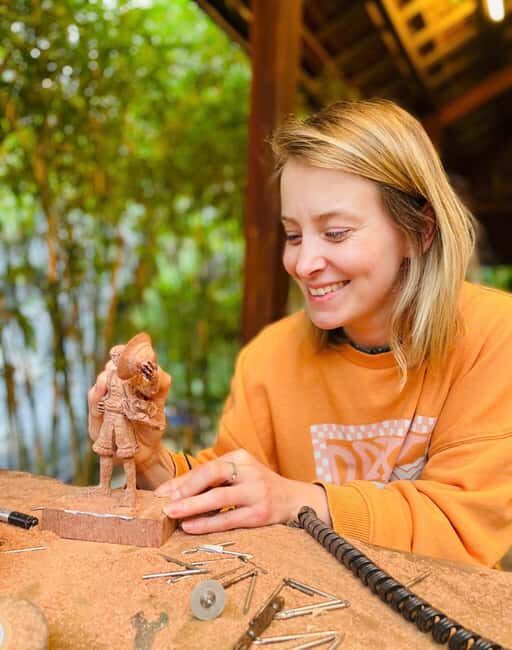 Hoi An Handicraft Workshop: Statue Wood Carving - An Artistic Escape from Tourist Crowds
