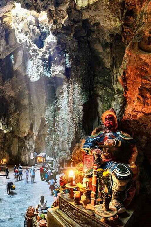 hoi-an-marble-monkey-mountain-am-phu-cave-sun-set-tour