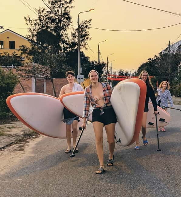 Hoi An: Sunset on the River Standup Paddleboard Rental - Key Points