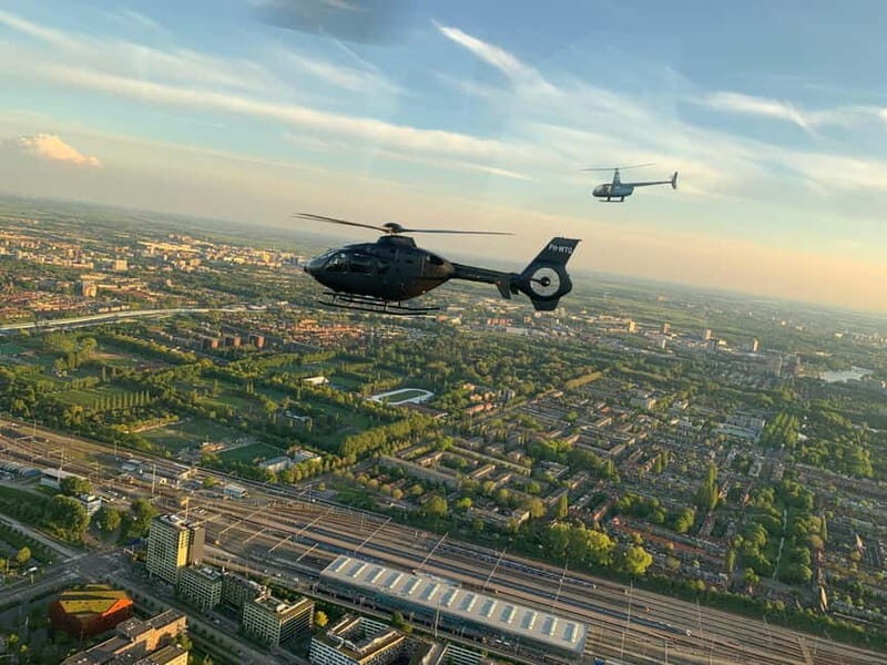 Holland highlight helicopter tour - A Bird’s Eye View of Holland: The Experience