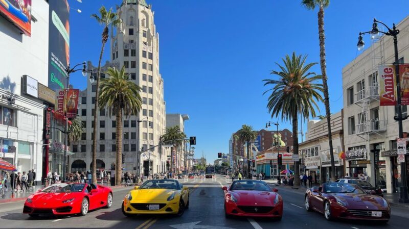 Hollywood: 30 min Hollywood Sign Ferrari Tour - The Sum Up